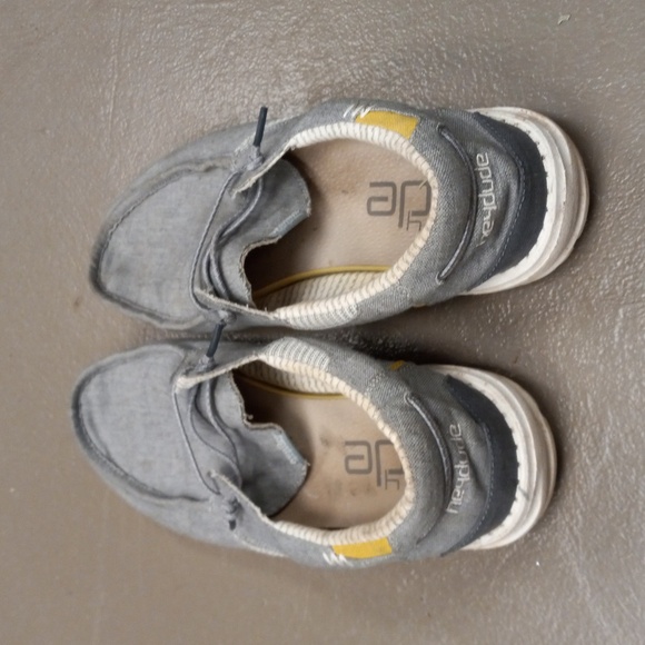 hey dude Welsh Chambray Grey shoes - Picture 4 of 9